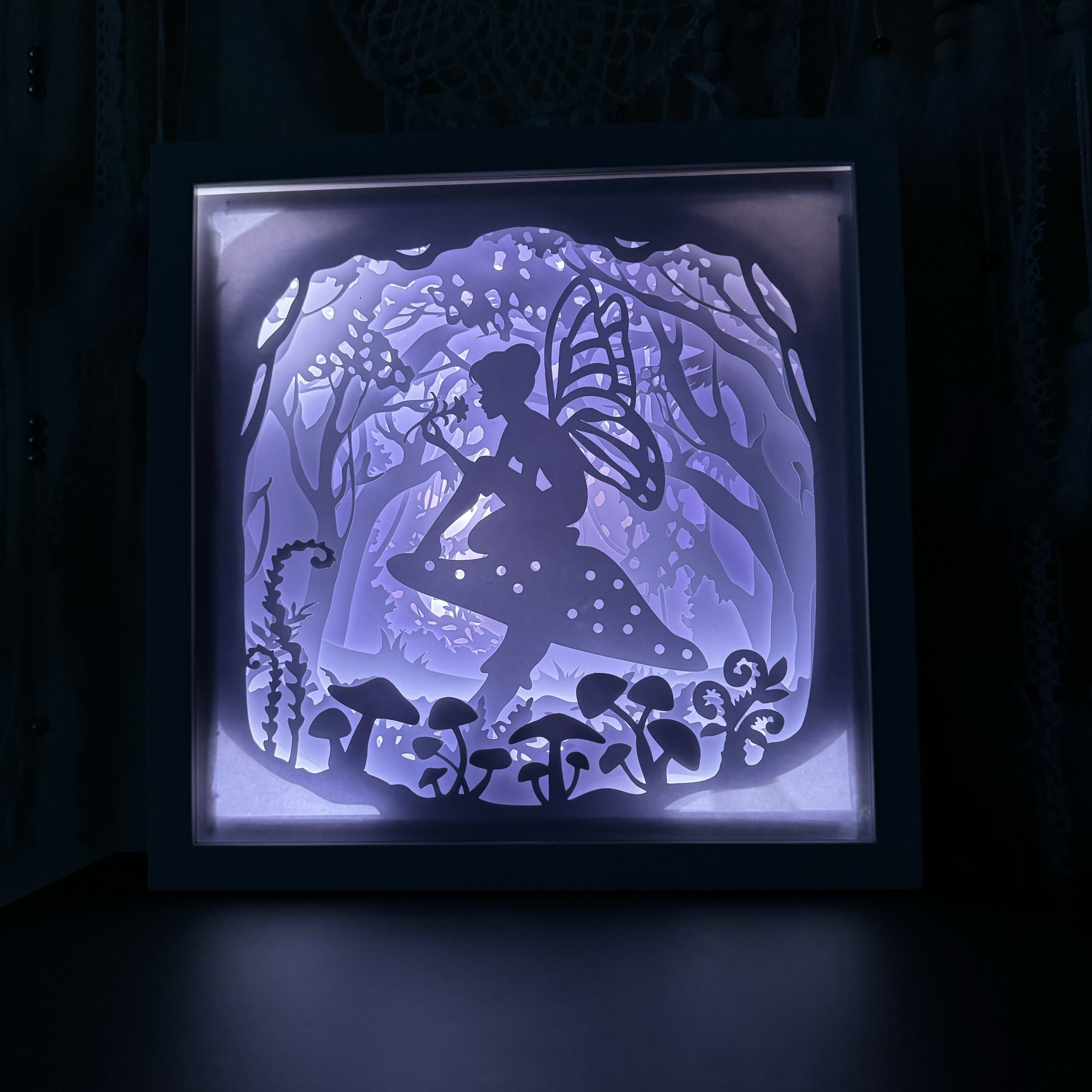 Cadre Lumineux - Fée