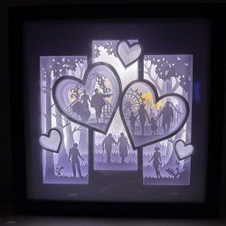 Cadre Lumineux – Love Story